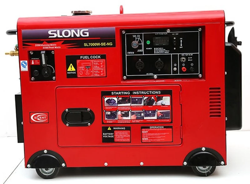 LPG dual fuel generator