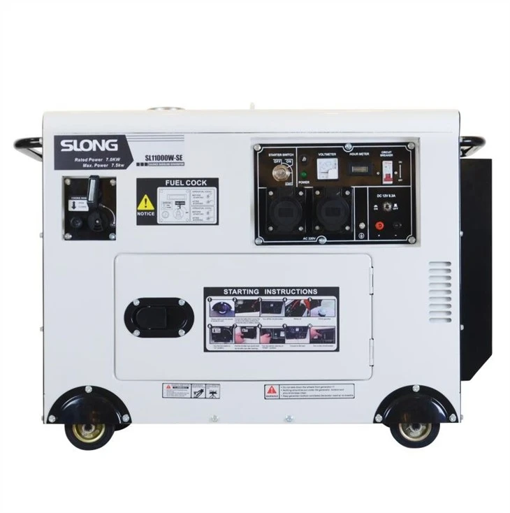 SLONG Brand Dual Fuel Generator For Home Use 8kw