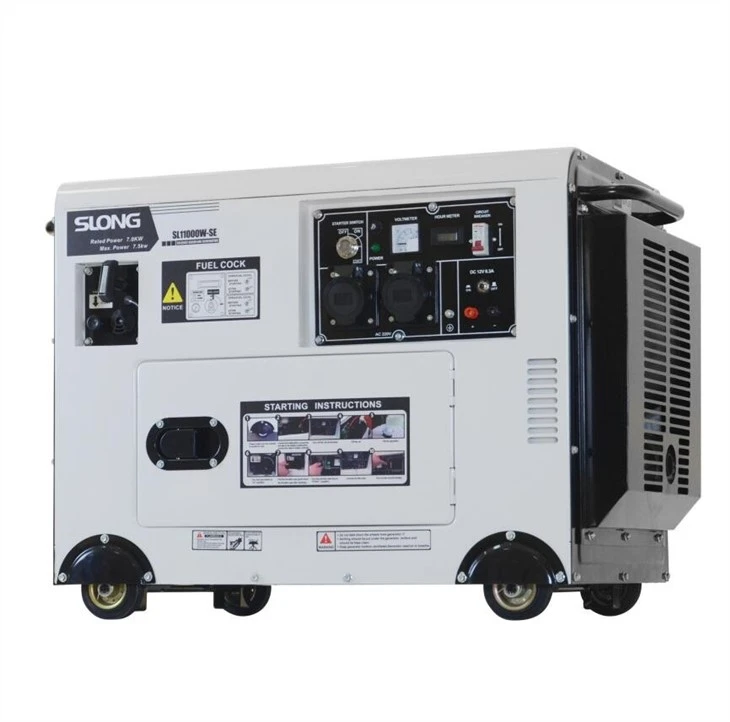 SLONG Brand Dual Fuel Generator For Home Use 8kw