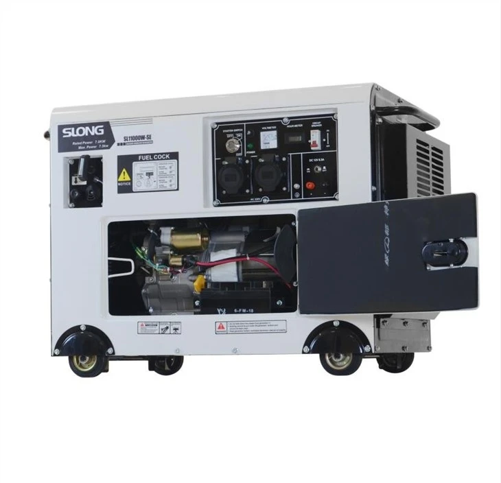 SLONG Brand Dual Fuel Generator For Home Use 8kw