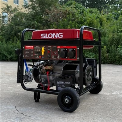 Triple Roj Petrol Lpg Ntuj Gas 220V 50HZ 9.5kw 9.5kva Generator